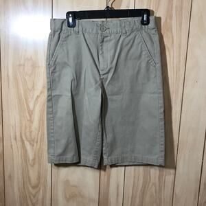 Austin Khaki School Uniform Adjustable Waist Shorts Boys 18